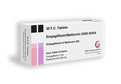 امپاگلیفلوزین 5/ متفورمین 500