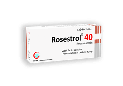 رزسترول 40 رزوواستاتین
